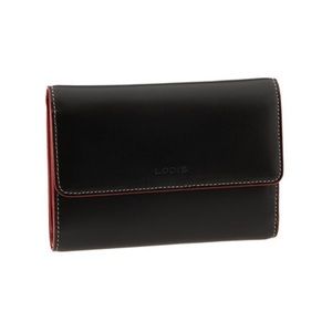 Lodis Continental Wallet in Smooth Black Leather